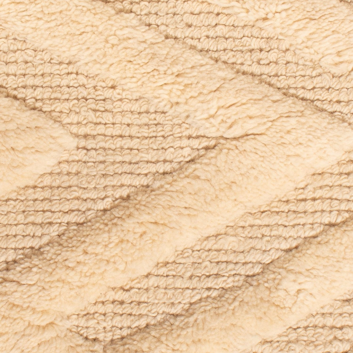 Ullmatta - 90 x 60 cm - ljusbeige