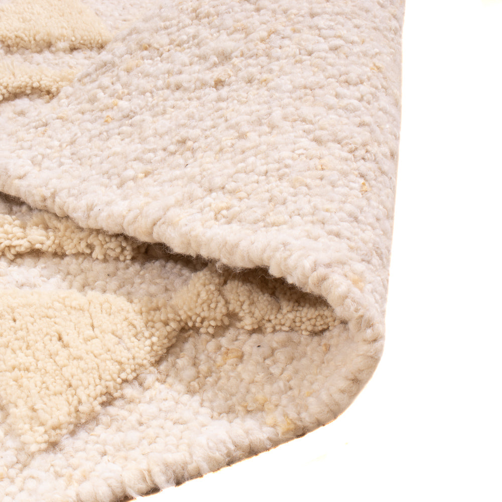 Ullmatta - 90 x 60 cm - beige