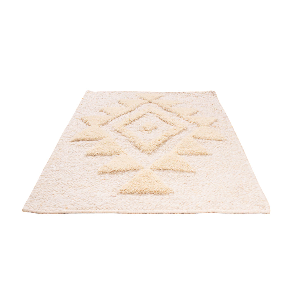 Ullmatta - 90 x 60 cm - beige