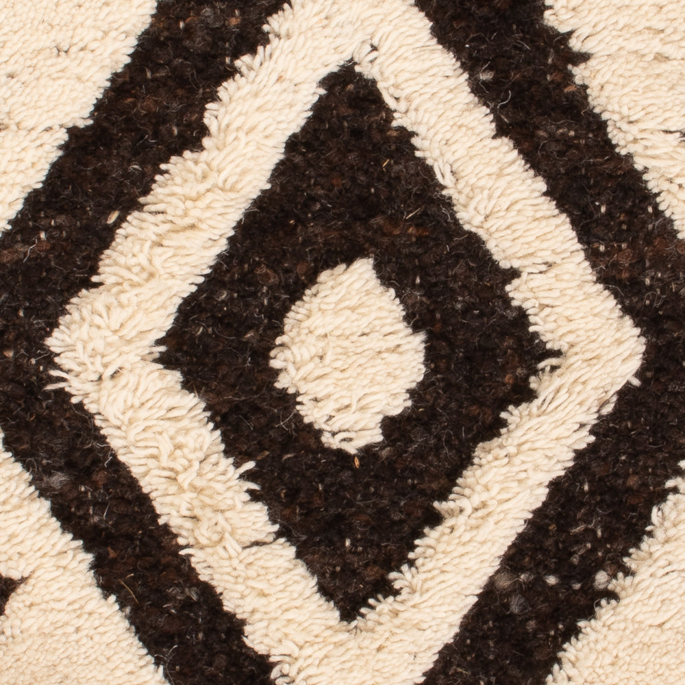 Ullmatta - 90 x 60 cm - svart