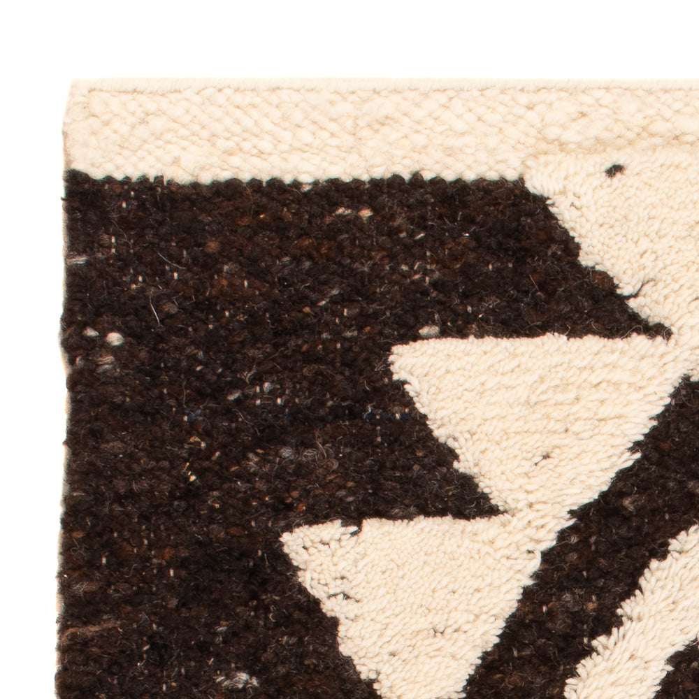 Ullmatta - 90 x 60 cm - svart