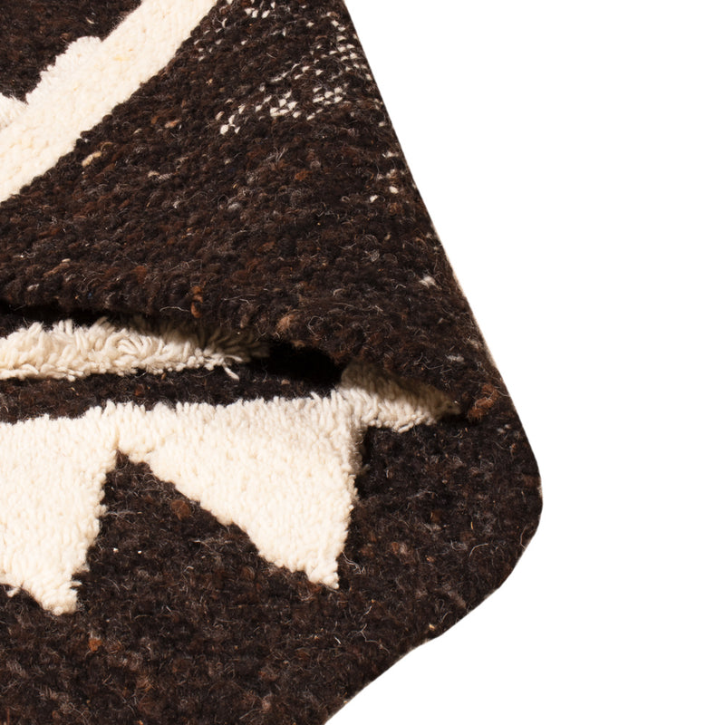 Ullmatta - 90 x 60 cm - svart