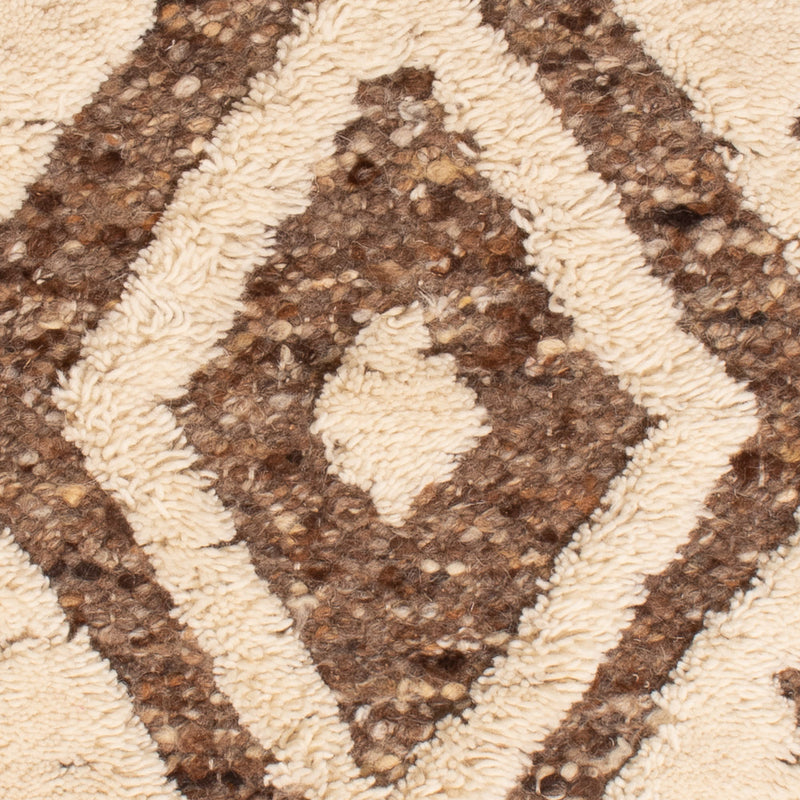 Ullmatta - 90 x 60 cm - mörk beige