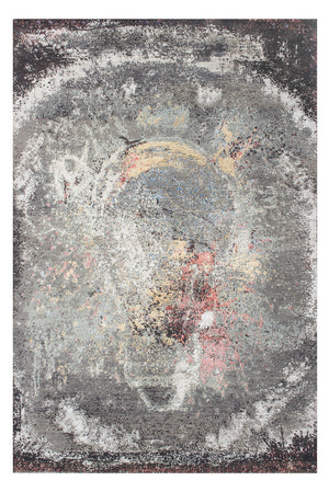 Designermatta - 248 x 167 cm - flerfärgad