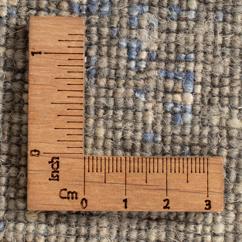 Designermatta - 242 x 163 cm - havsblått