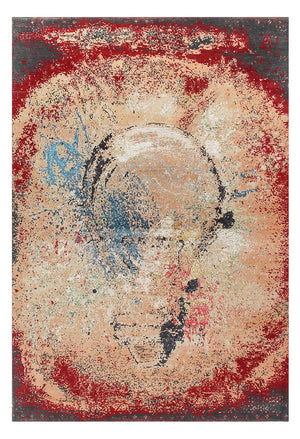 Designermatta - 240 x 160 cm - flerfärgad