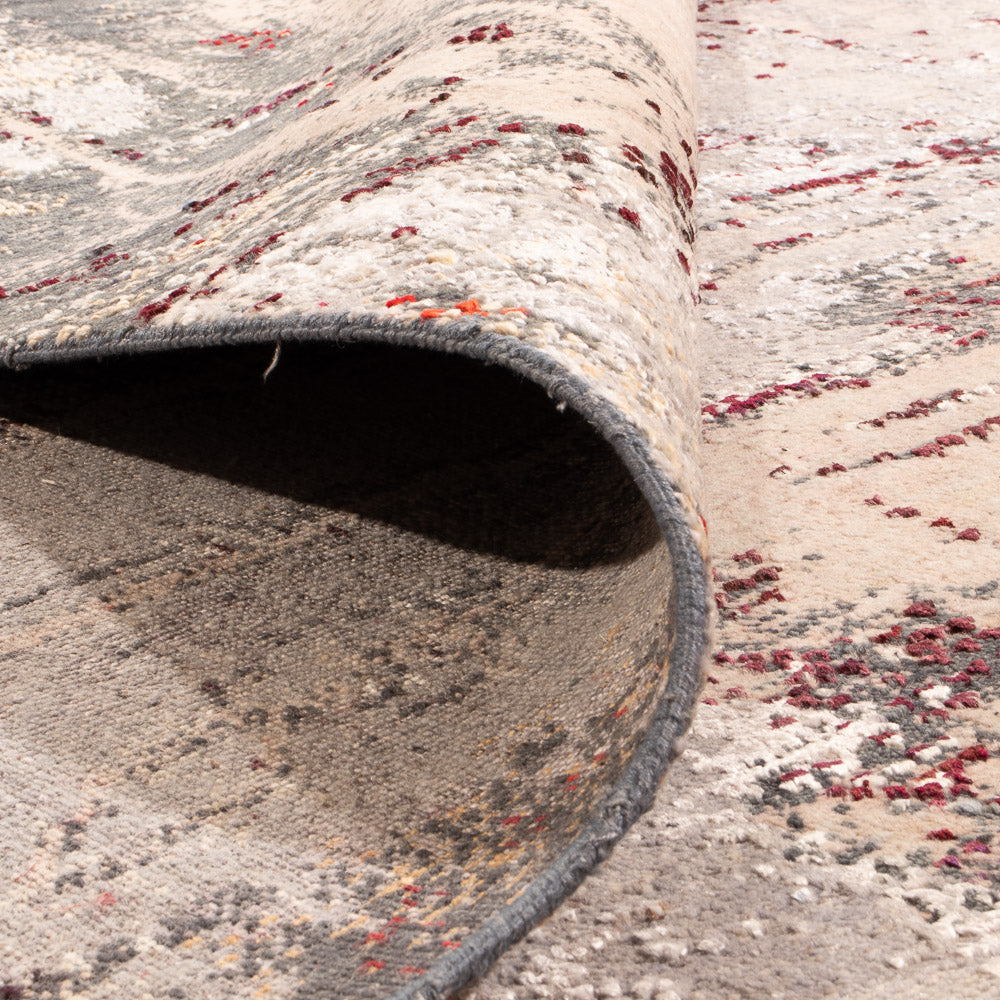 Designermatta - 302 x 240 cm - flerfärgad