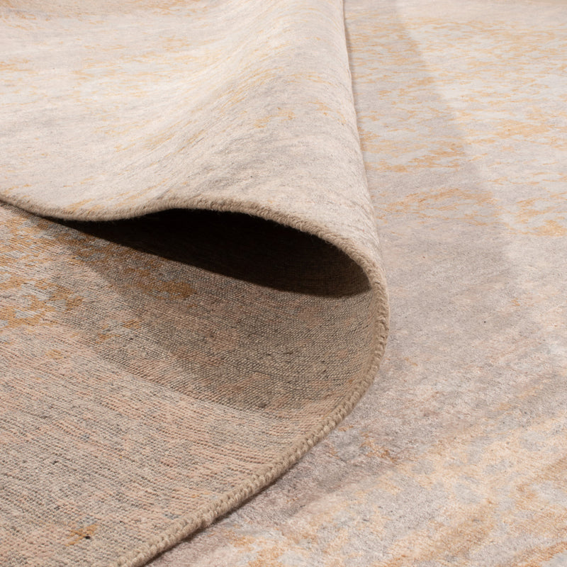 Designermatta - 309 x 241 cm - silver