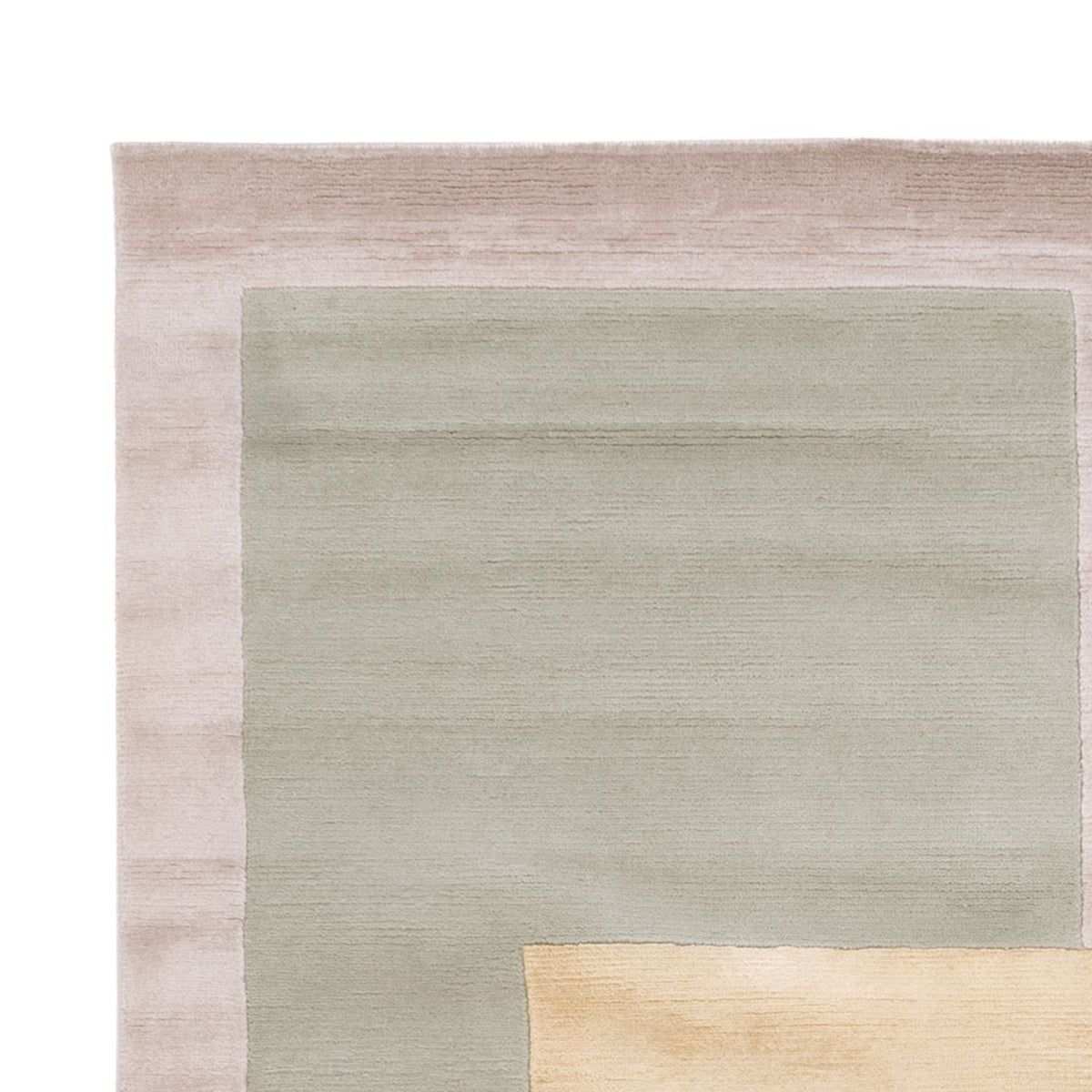 Designermatta - 243 x 167 cm - grön