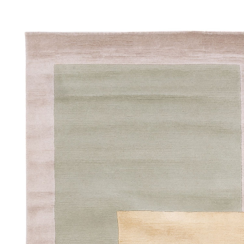 Designermatta - 243 x 167 cm - grön