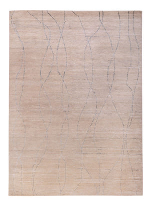 Designermatta - 236 x 176 cm - beige