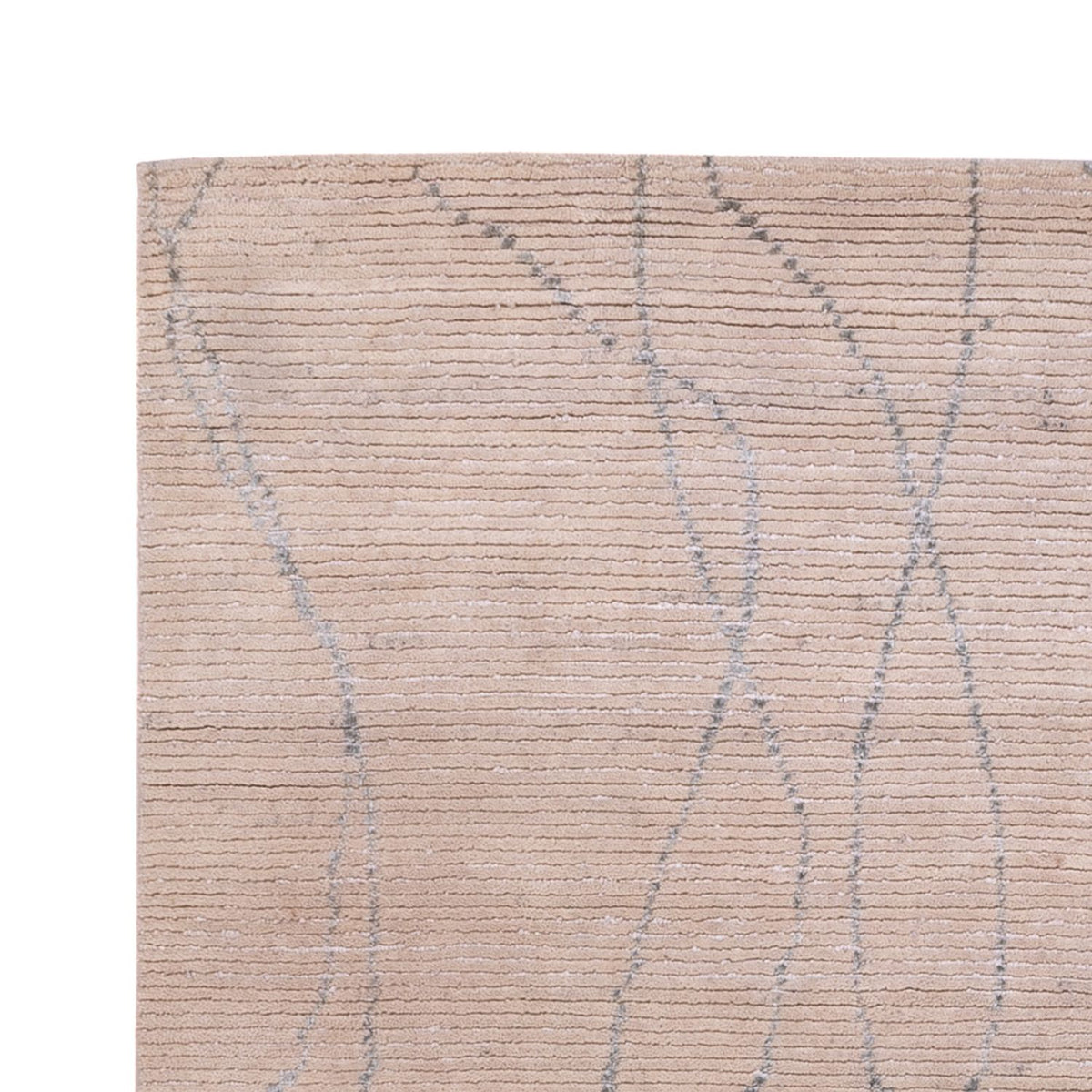 Designermatta - 236 x 176 cm - beige