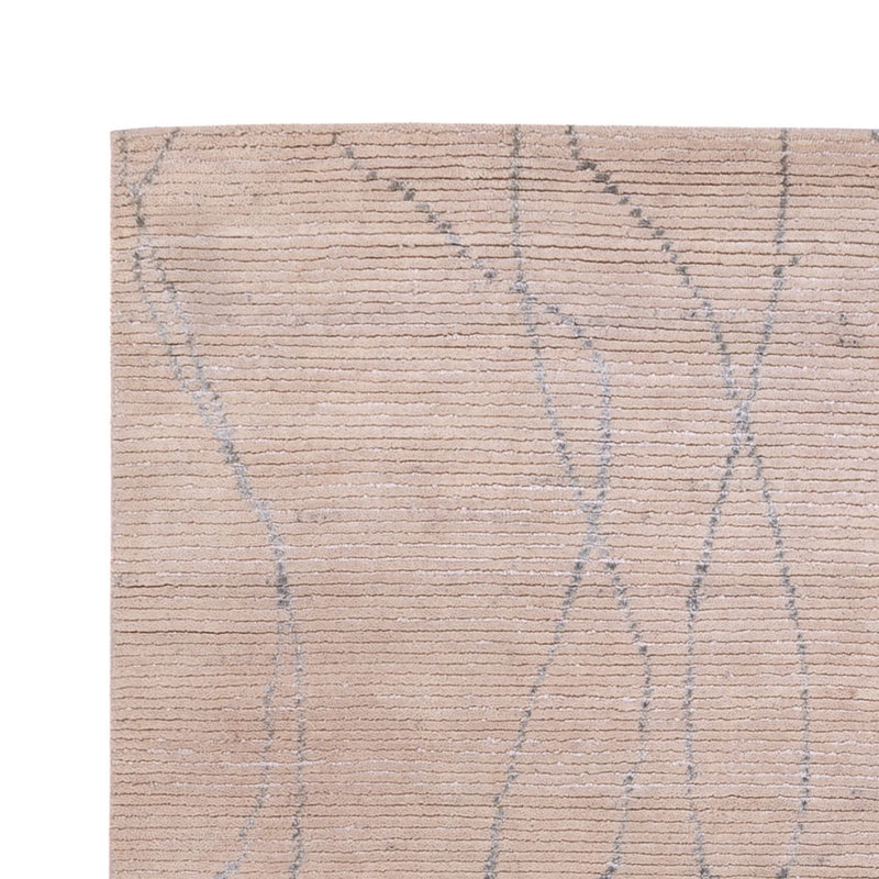 Designermatta - 236 x 176 cm - beige