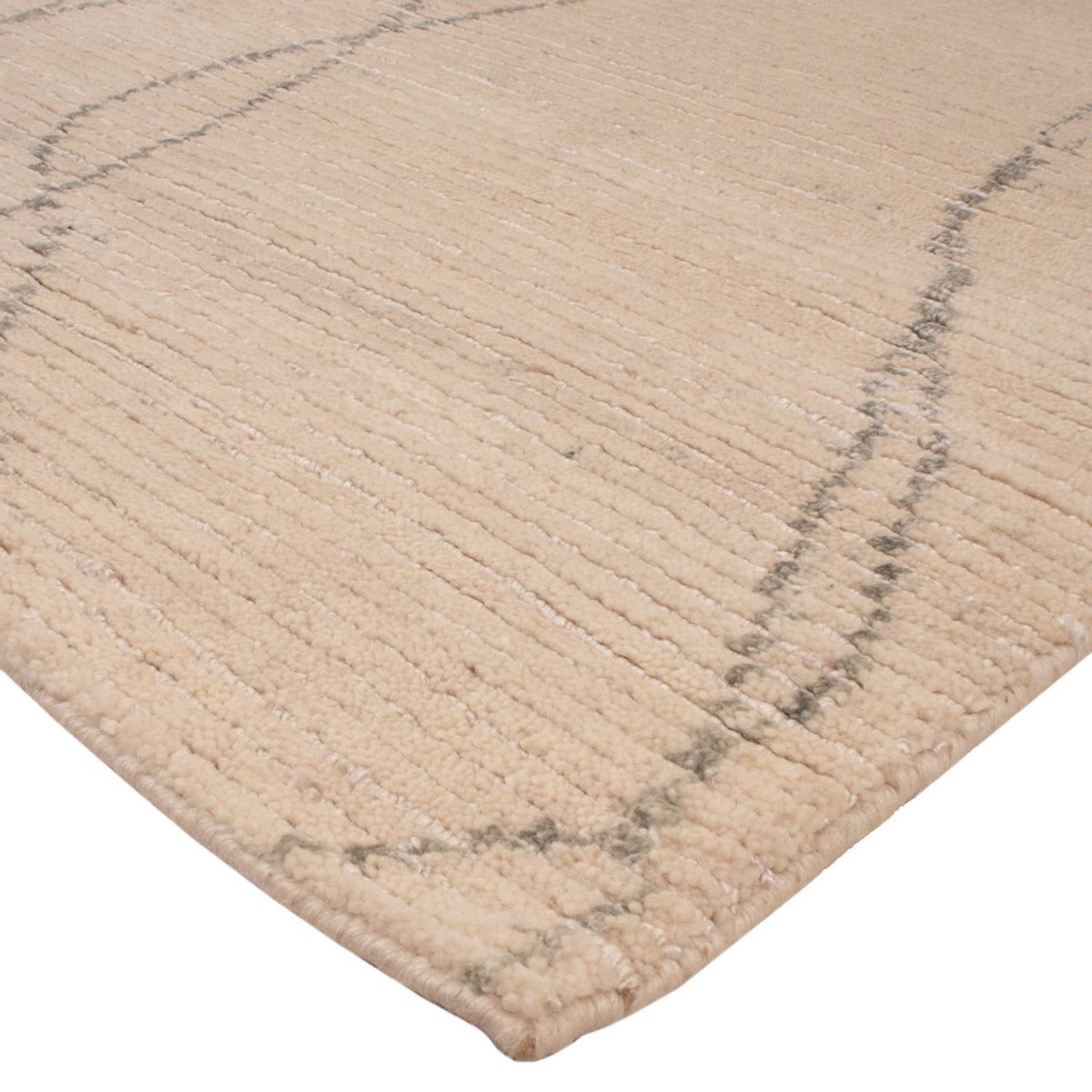 Designermatta - 236 x 176 cm - beige