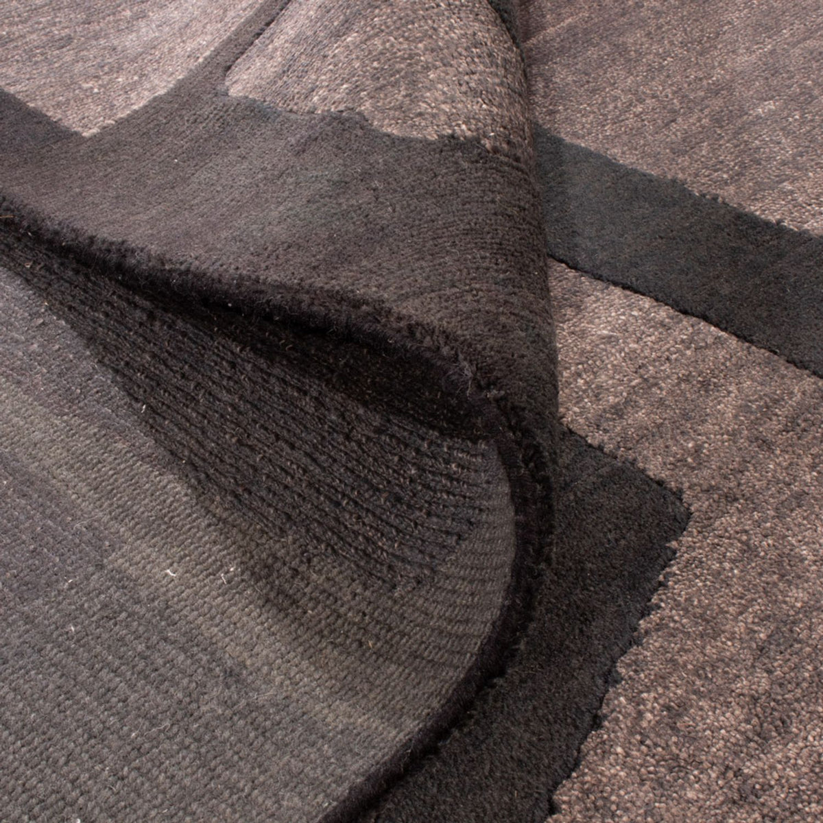 Designermatta - 241 x 179 cm - antracit