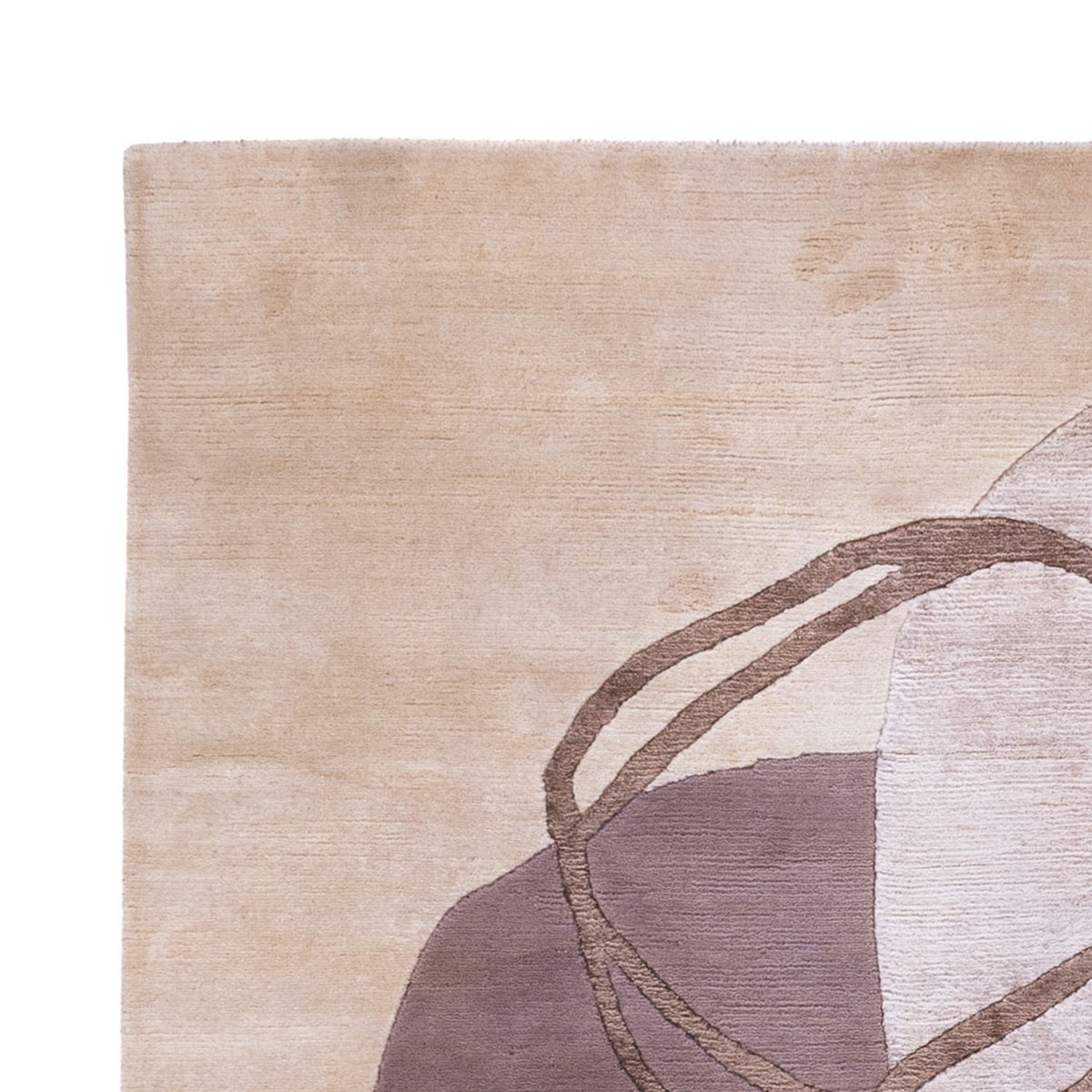 Designermatta - 244 x 164 cm - silver