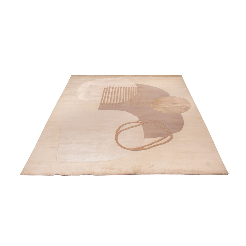 Designermatta - 244 x 164 cm - silver