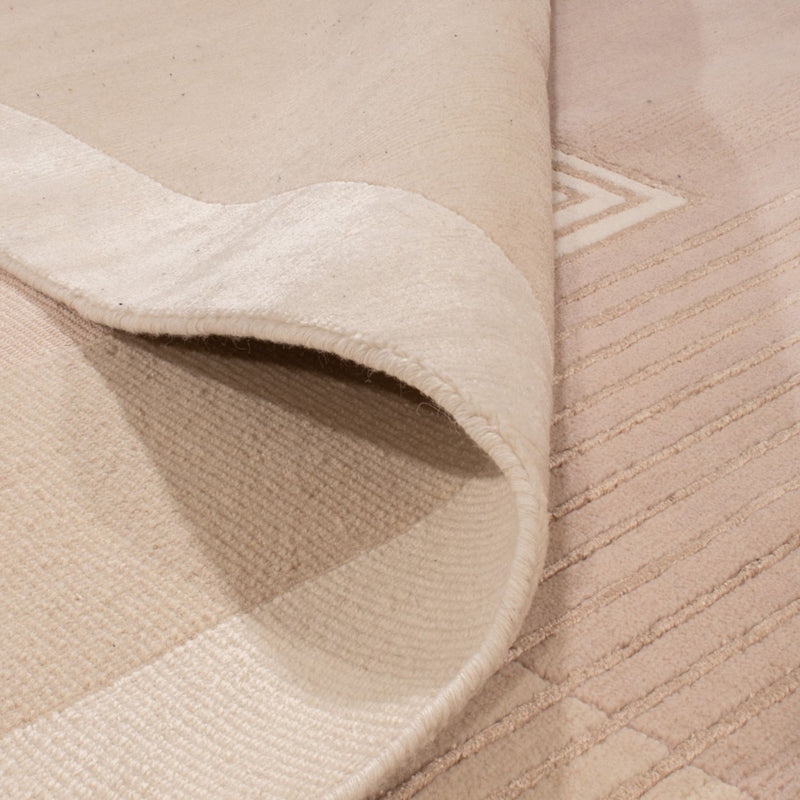 Designermatta - 244 x 169 cm - silver