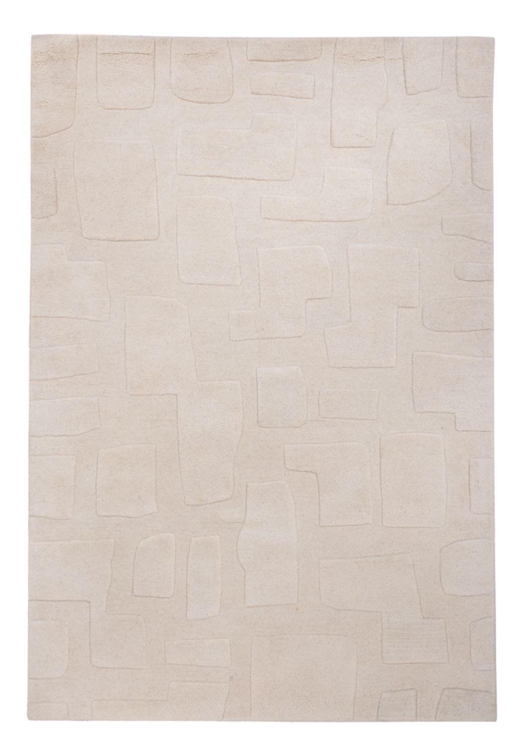 Designermatta - 200 x 140 cm - beige