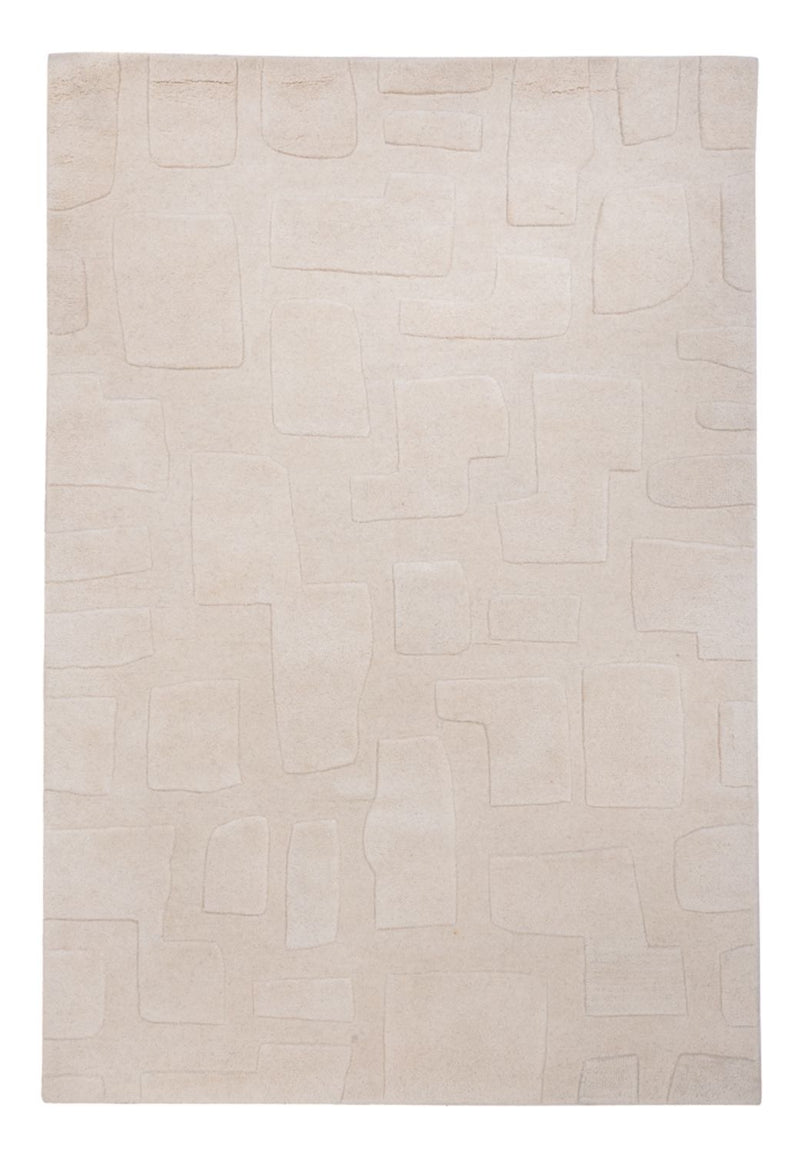 Designermatta - 200 x 140 cm - beige