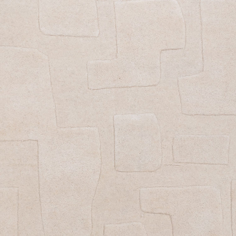 Designermatta - 200 x 140 cm - beige