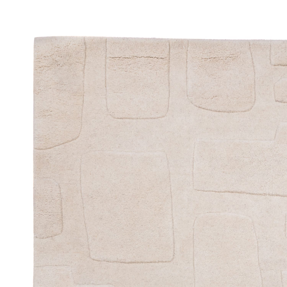 Designermatta - 200 x 140 cm - beige