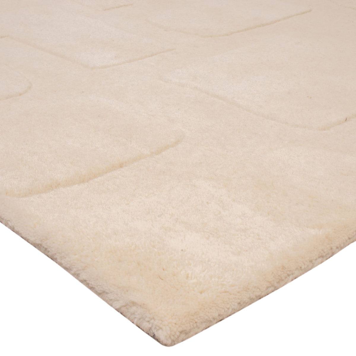 Designermatta - 200 x 140 cm - beige