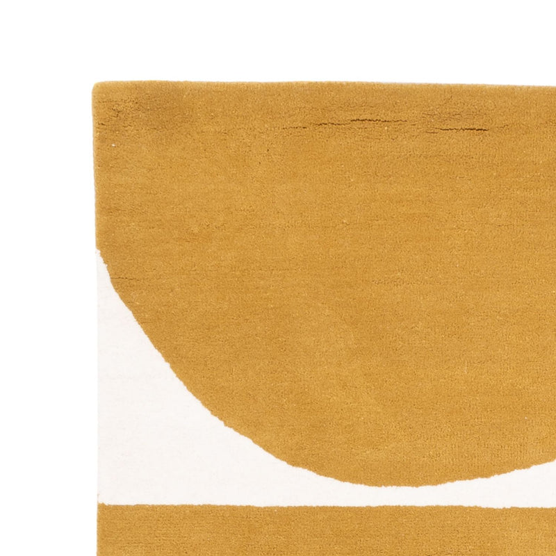 Designermatta - 200 x 140 cm - guld