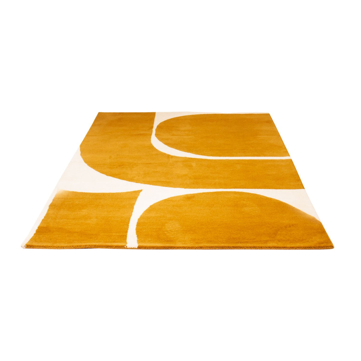 Designermatta - 200 x 140 cm - guld