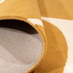 Designermatta - 200 x 140 cm - guld