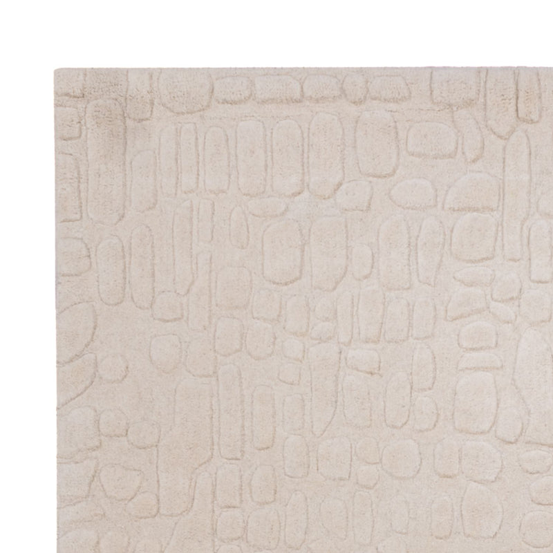 Ullmatta - 200 x 140 cm - beige