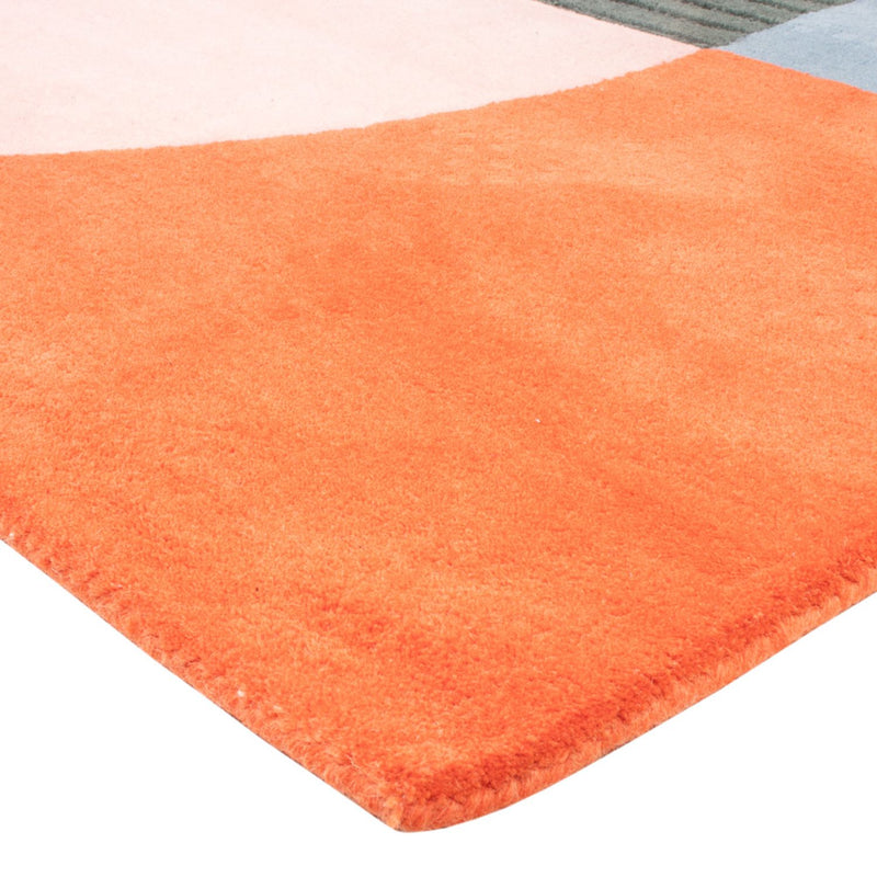 Designermatta - 200 x 140 cm - flerfärgad