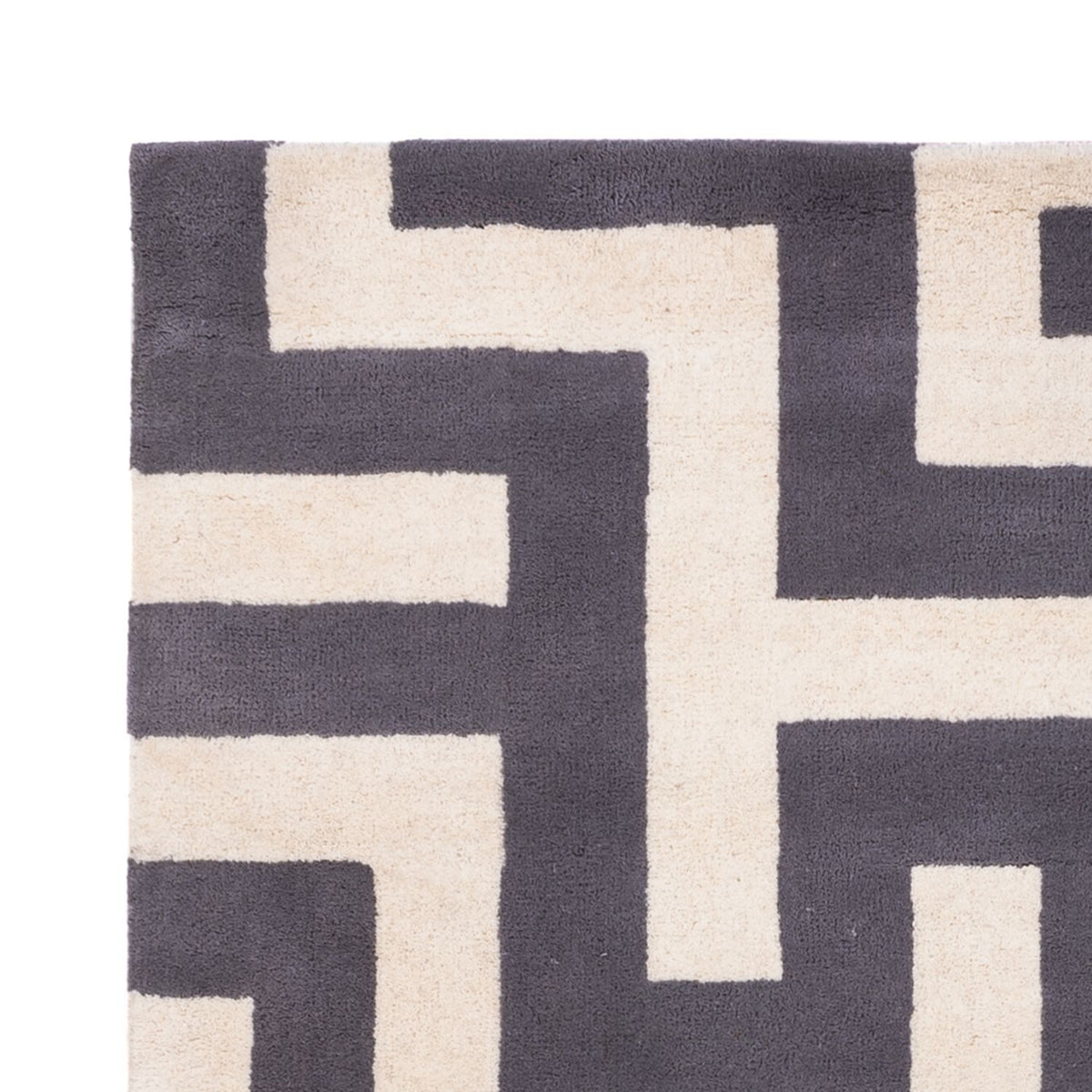 Designermatta - 200 x 140 cm - grått