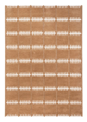 Ullmatta - 200 x 140 cm - brun