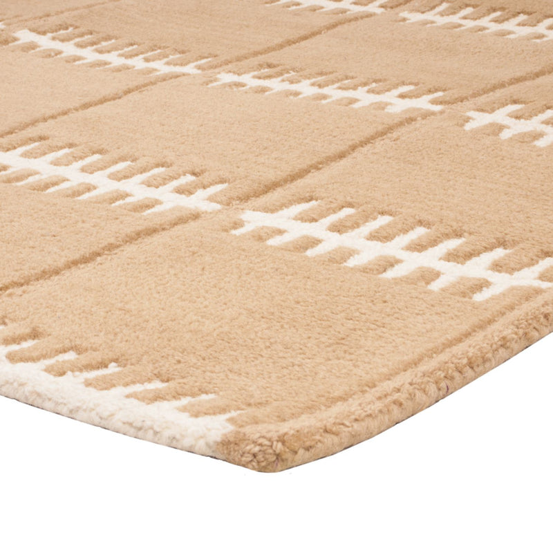 Ullmatta - 200 x 140 cm - brun