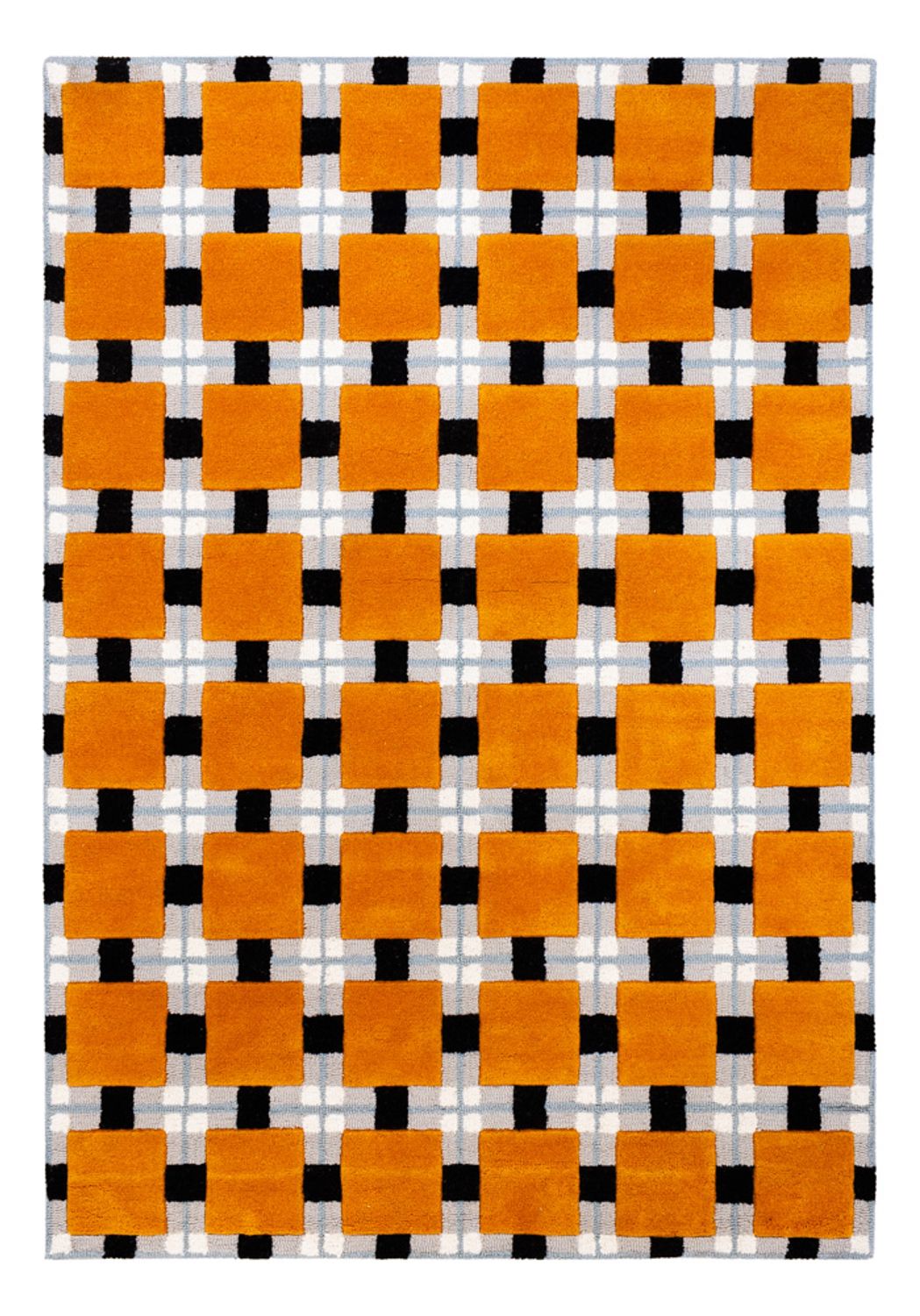 Designermatta - 200 x 140 cm - guld