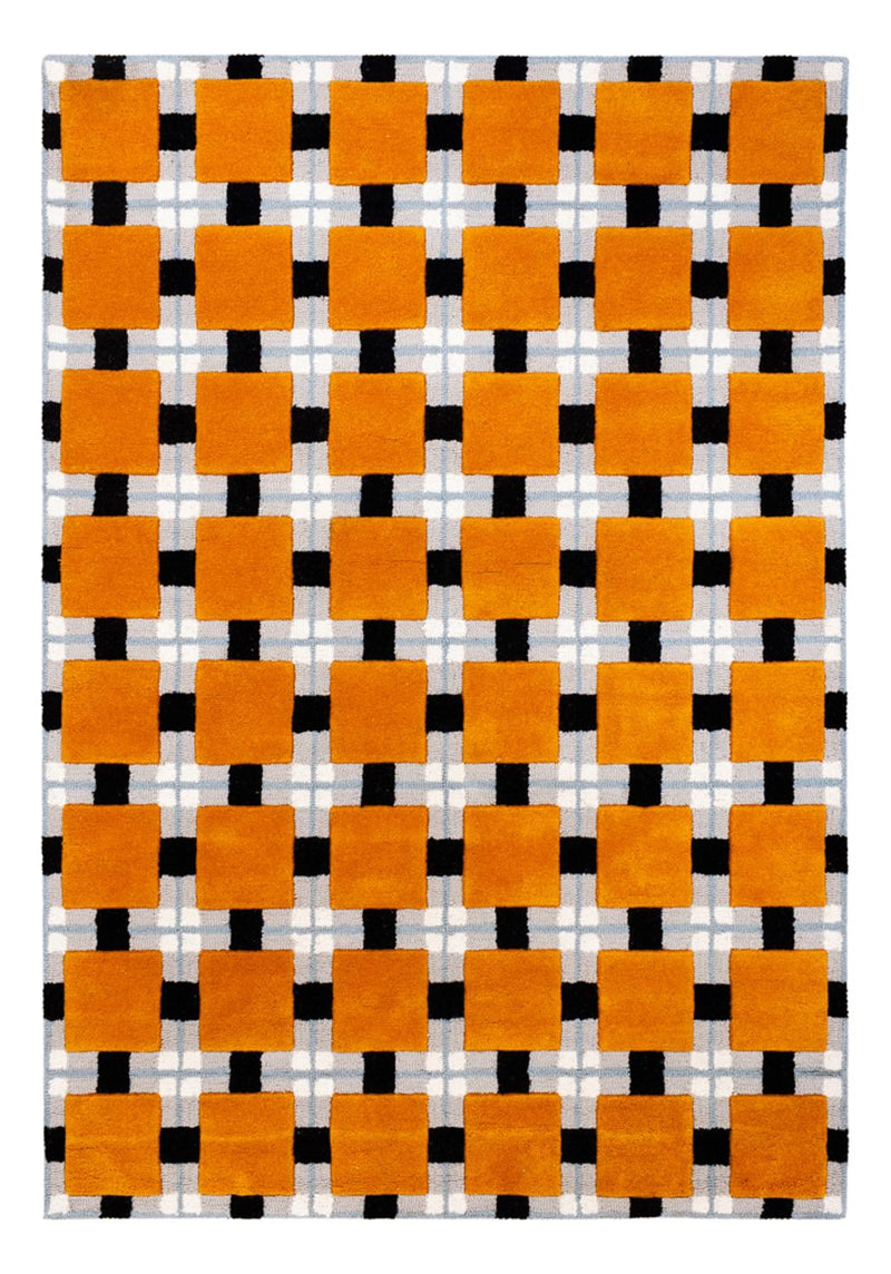 Designermatta - 200 x 140 cm - guld