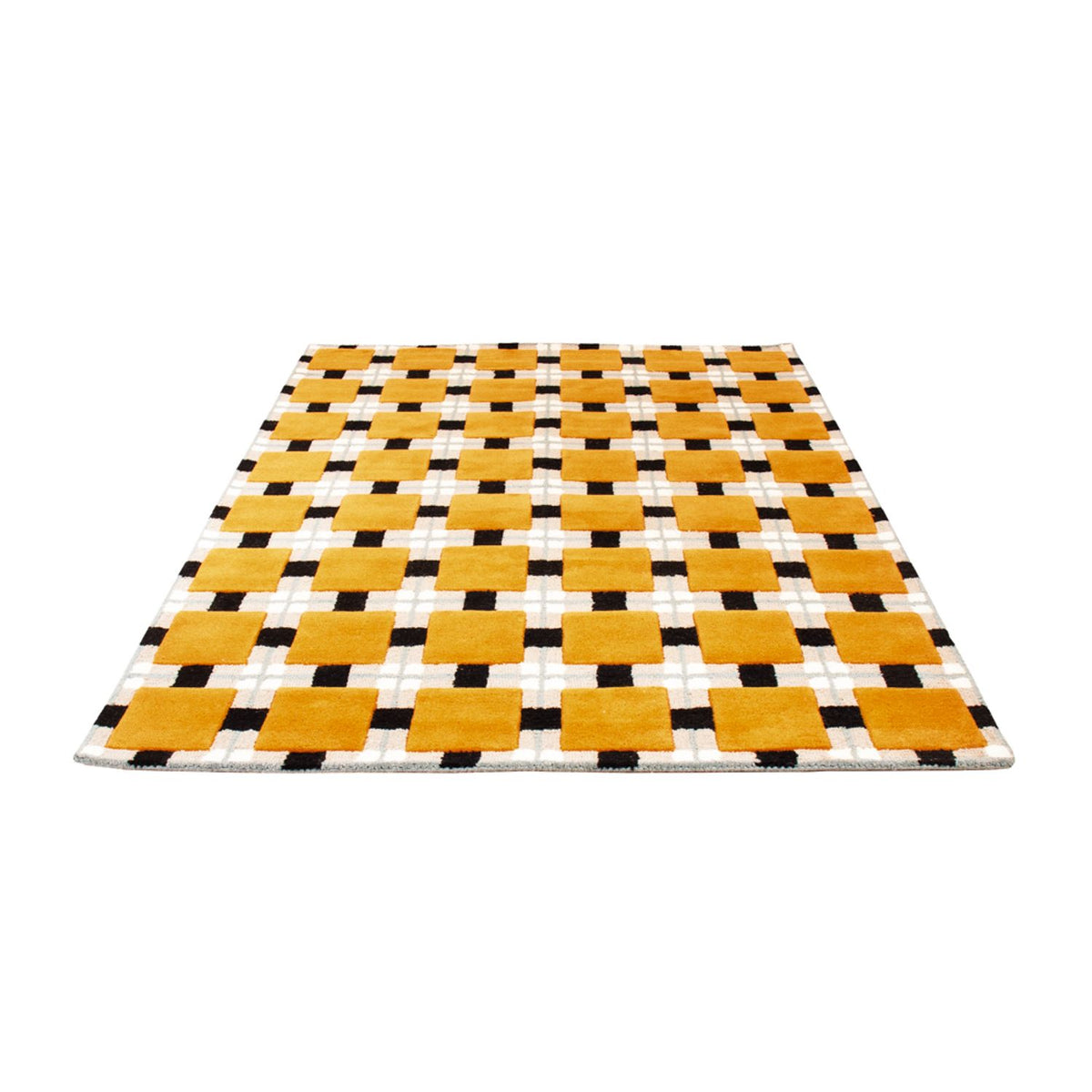 Designermatta - 200 x 140 cm - guld