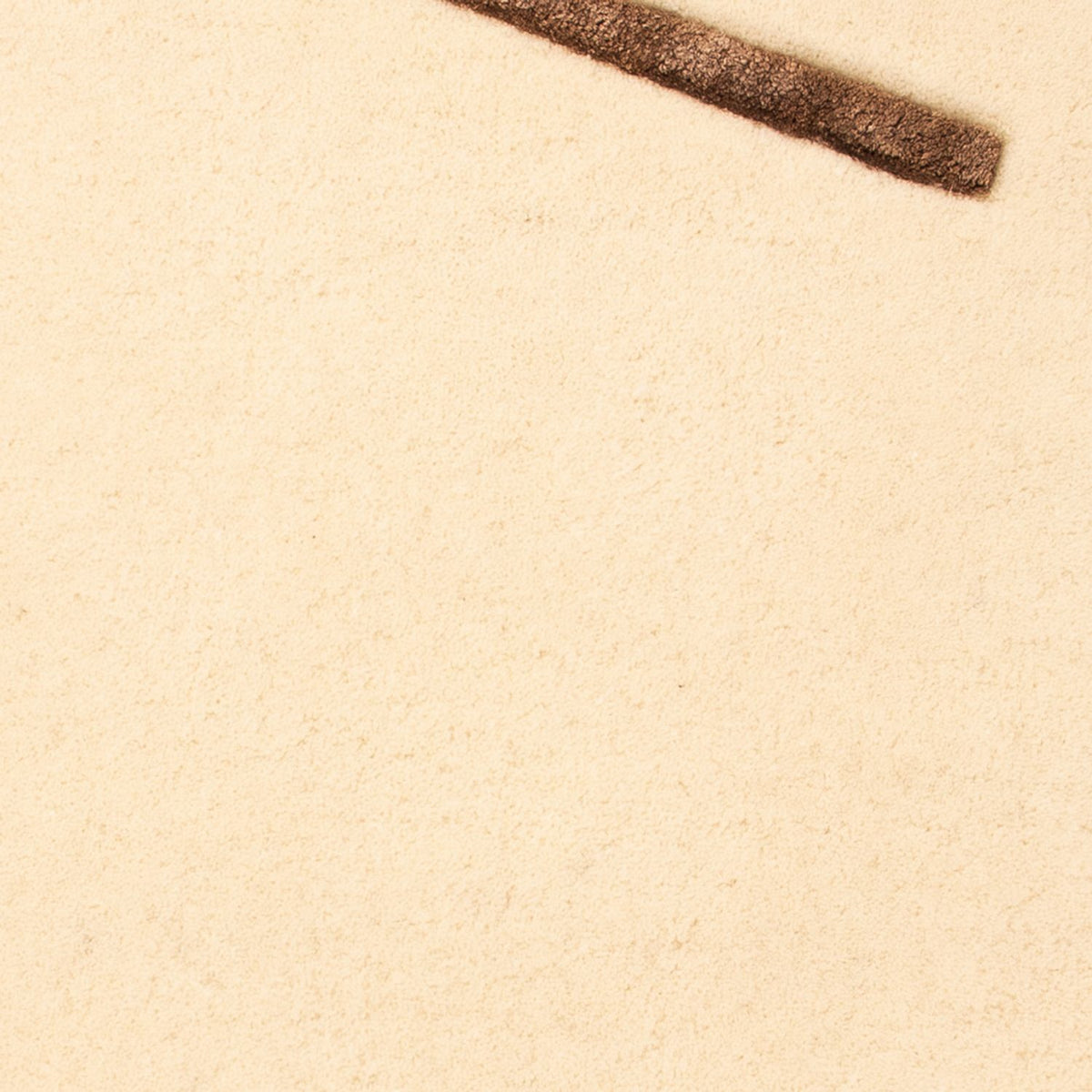 Designermatta - 90 x 60 cm - grädde