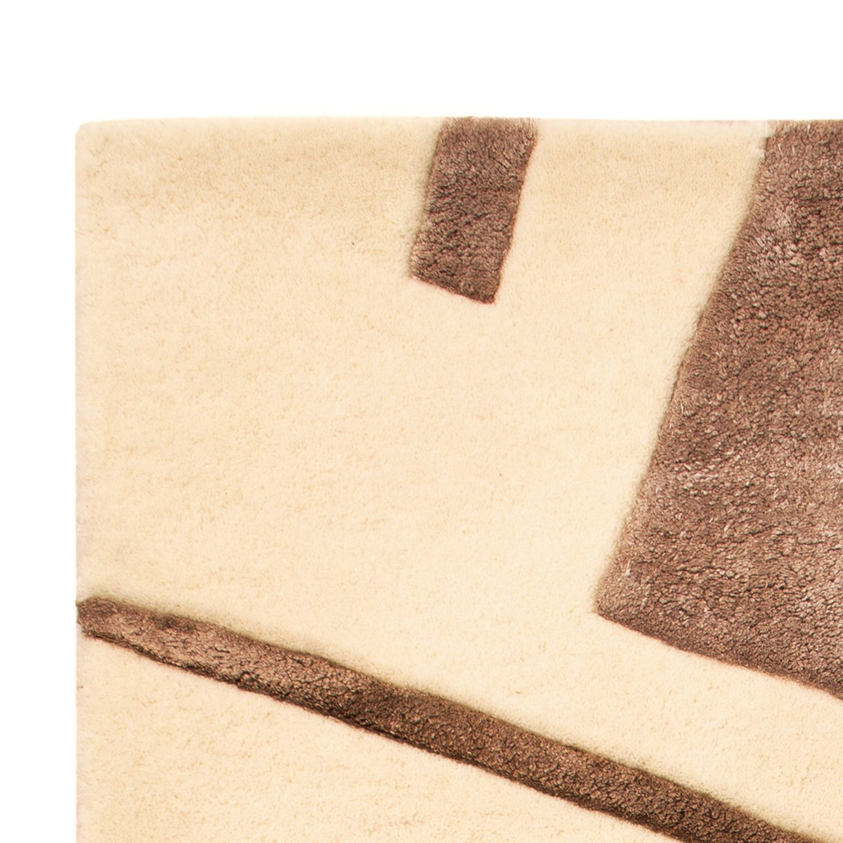 Designermatta - 90 x 60 cm - grädde