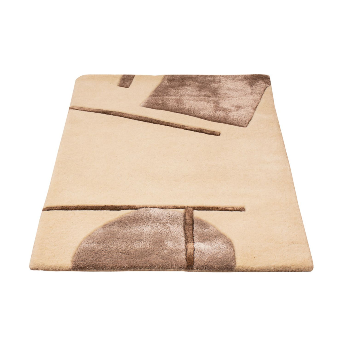 Designermatta - 90 x 60 cm - grädde