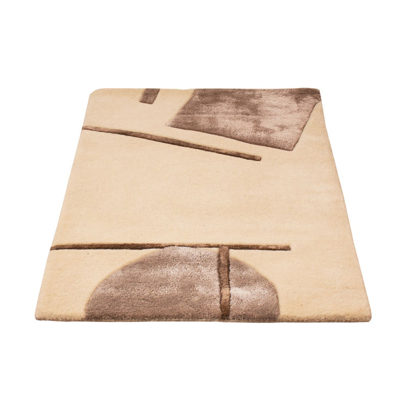 Designermatta - 90 x 60 cm - grädde