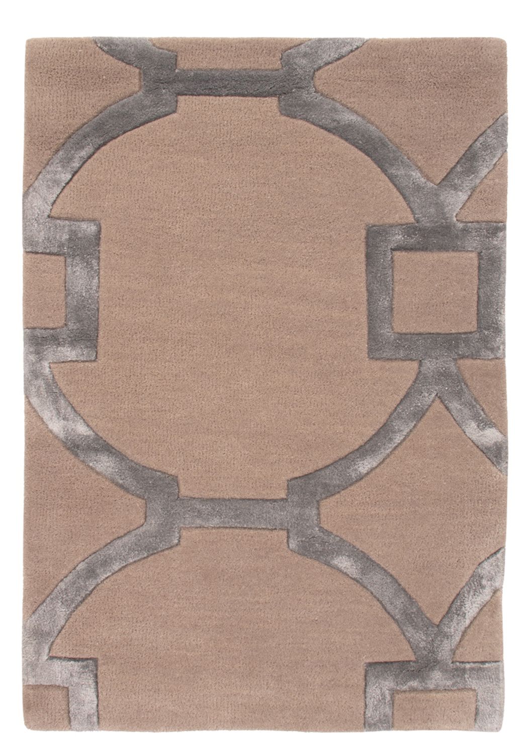 Designermatta - 90 x 60 cm - silver