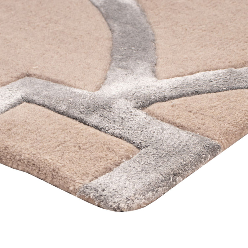 Designermatta - 90 x 60 cm - silver