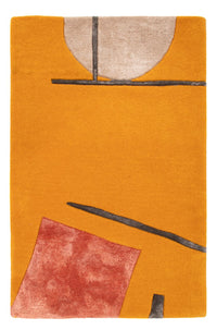 Designermatta - 90 x 60 cm - guld