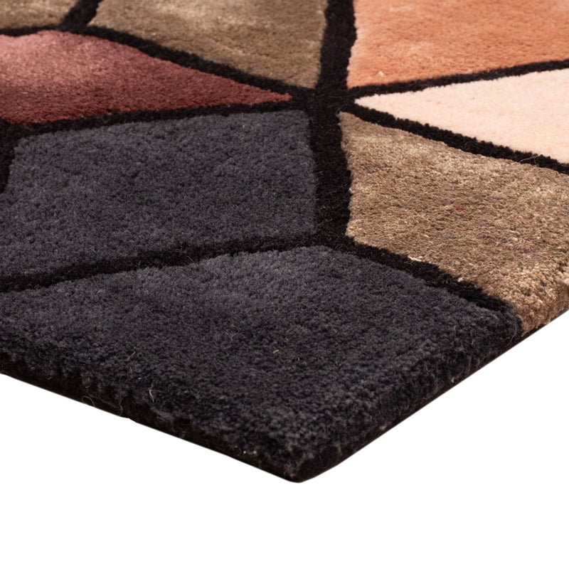 Designermatta - 90 x 60 cm - flerfärgad