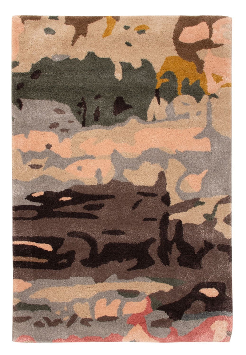 Designermatta - 90 x 60 cm - flerfärgad