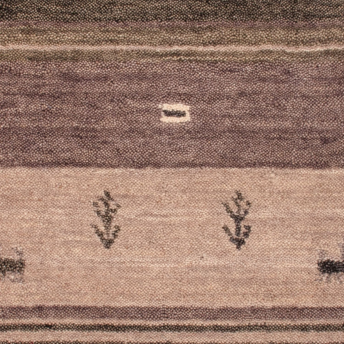 Gabbeh-matta - Softy - 90 x 60 cm - silver