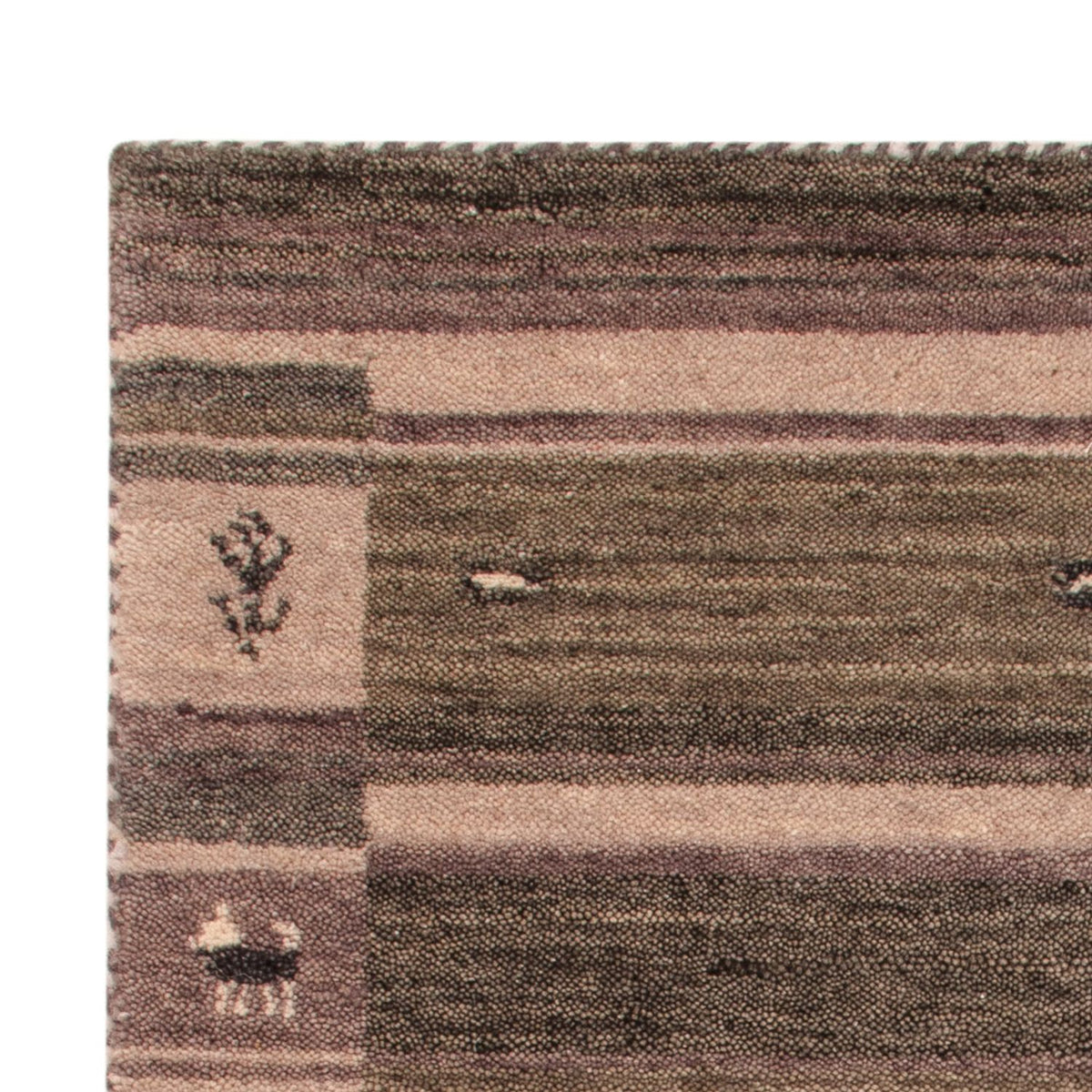 Gabbeh-matta - Softy - 90 x 60 cm - silver