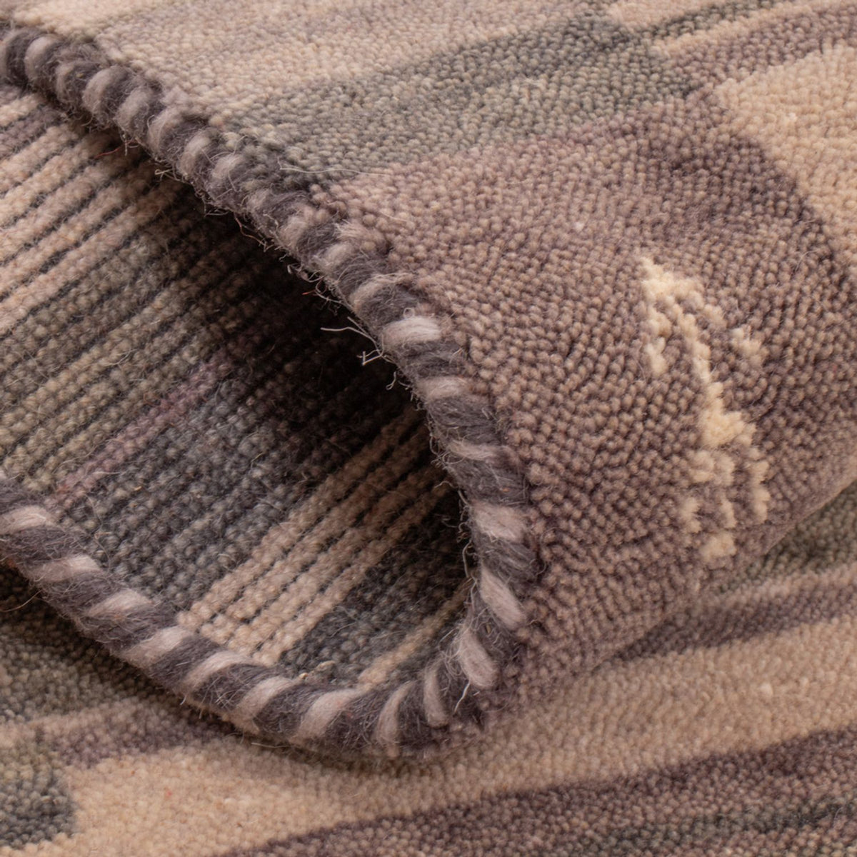 Gabbeh-matta - Softy - 90 x 60 cm - silver